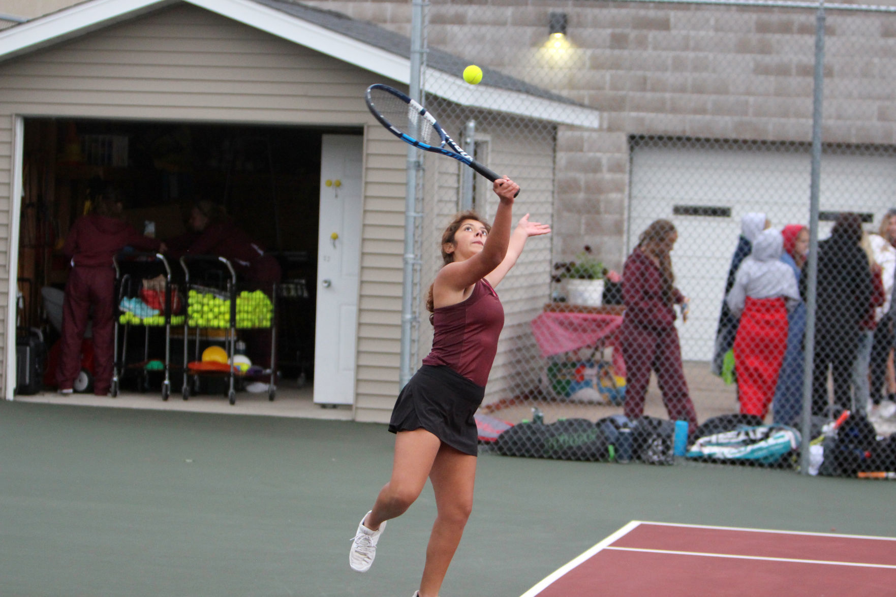 Altoona at Menomonie girls tennis 10-3-19